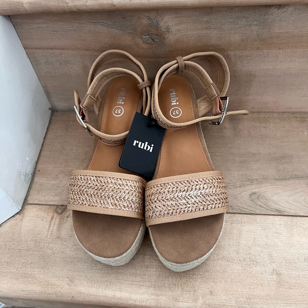 Platform Espadrille Sandals Rubi NWT